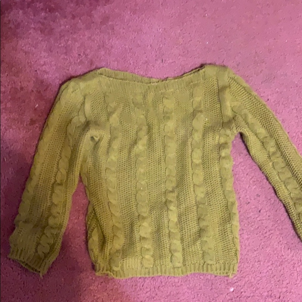 Cute Sage green warm sweater